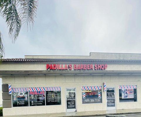 1st Padilla's Barber shop open 7 days