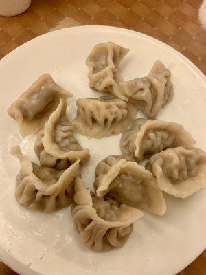 Steamed dumplings