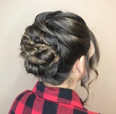 Updo by Stylist Asya Walker