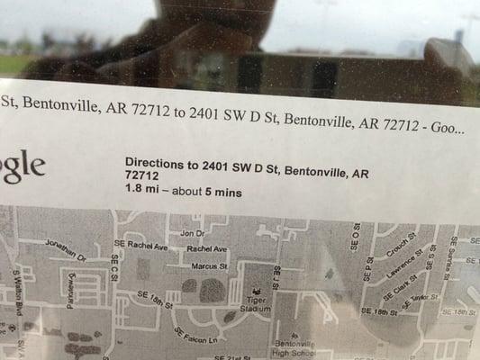 New address for DMV office. Dated: 05/28/2013