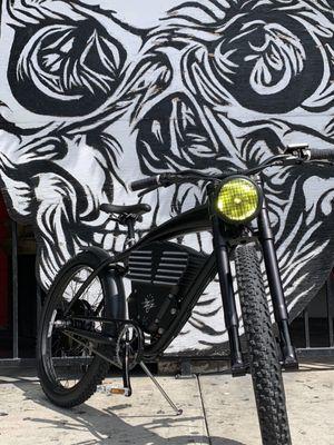 The Vintage Electric Scrambler catches a lot of looks.