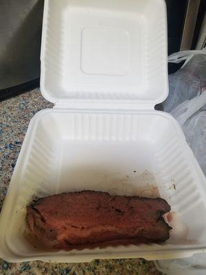 This is what you get when you order tri-tip Al a carte!  Ridiculous!