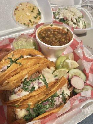 Birria quesatacos