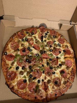 14" Supreme Pizza