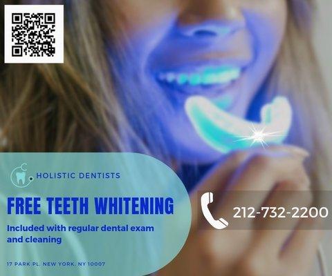 Free Teeth Whitening