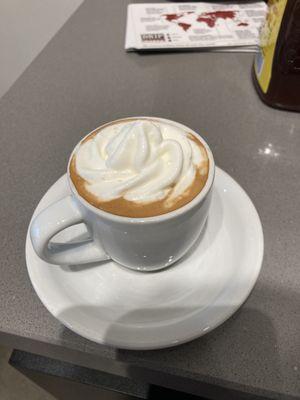 Beautiful espresso con panna