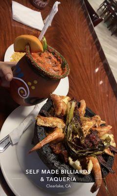 Molcajete mix and agave cantarito