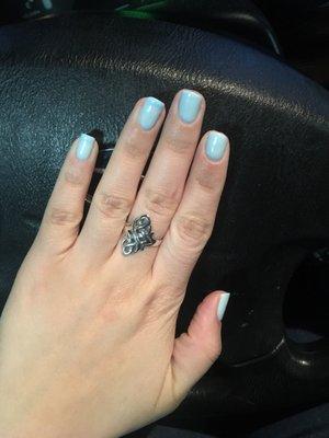 $25 Gel Manicure. Color: Gelish #70