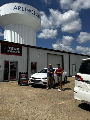 2017 Chevy Malibu Satisfied Customer