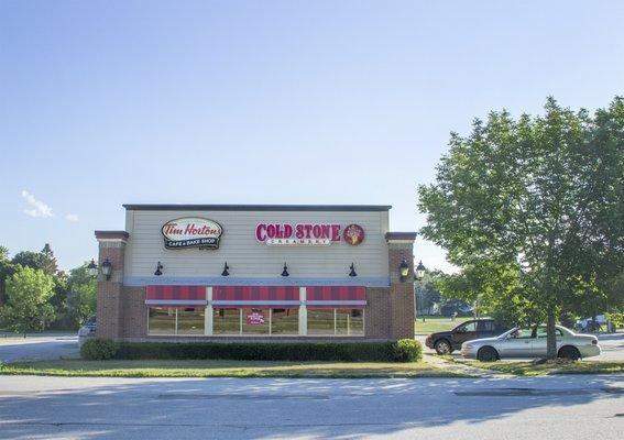 Tim Hortons' | Coldstone in Brewer, Maine.