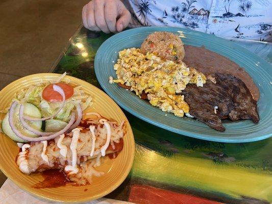 Enchilada and chili qules