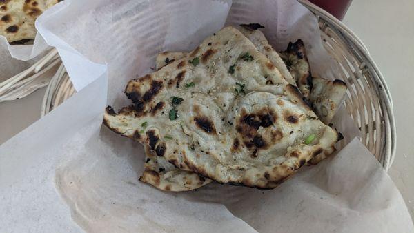 Garlic naan