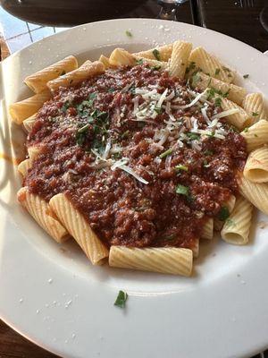 Rigatoni bolognese