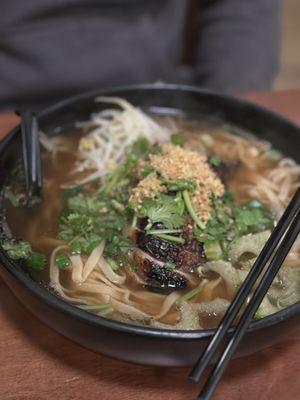 Roasted Duck Noodle Soup