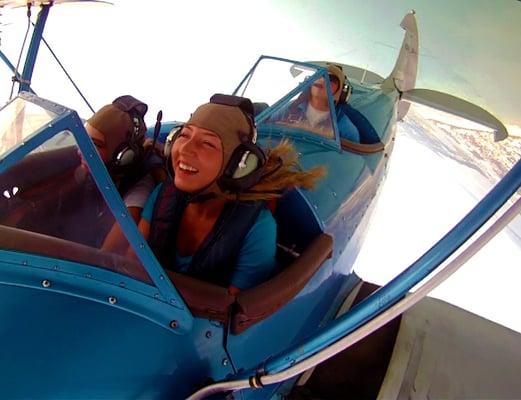 World War II Open Cockpit Biplane rides in Orlando and Cocoa Beach.