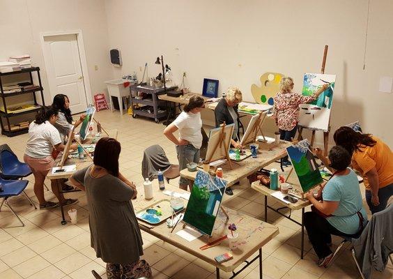 Adult Art Classes & Workshops