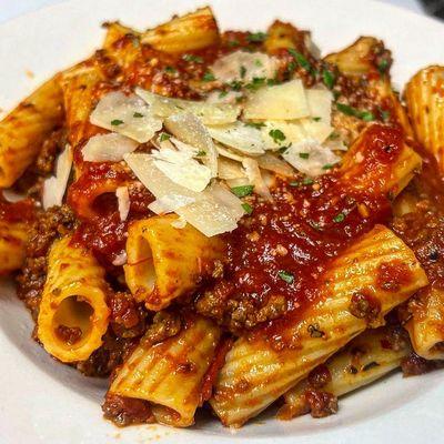 Rigatoni Bolognese