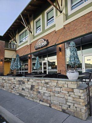 The restaurant's building and outside sign.