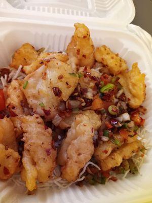 Salt and pepper squid