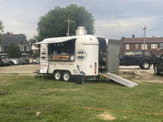 Rotating food trucks schedule