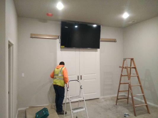 TV installation