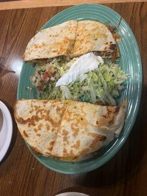 Steak quesadillas