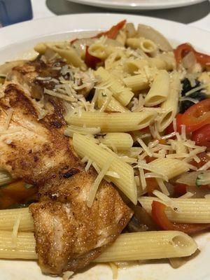 Salmon pasta