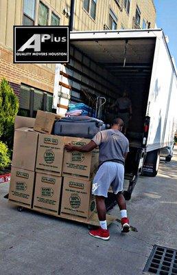 Long hallway's are a breeze for our movers!