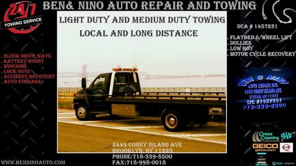 ben and ninos 24hr towing service