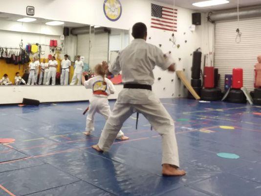 Spatial memory and strength through kata