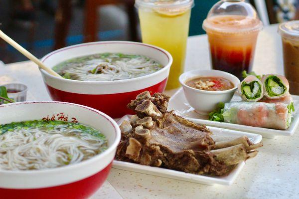 Beef ribs pho