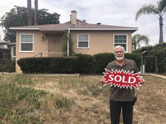 Rex sold his triplex and retired!