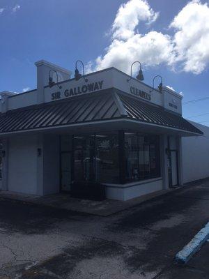 Store front with convenient drive thru