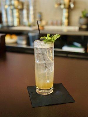 Tasty NA cocktail - the cantaloupe mojito