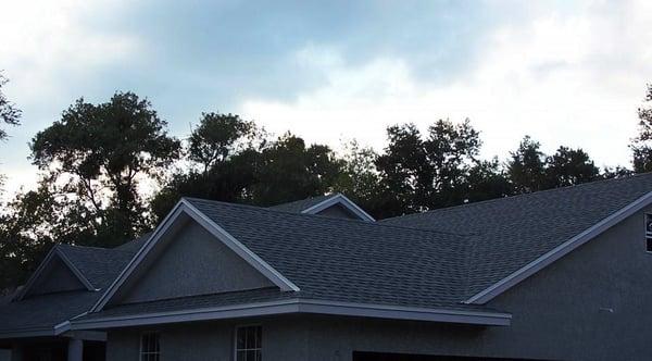 Architect Shingles installed on a Gable Roof