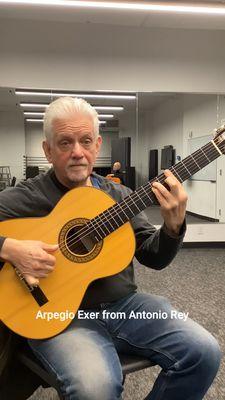 Basilio's Wed Group Guitar Class Antonio Rey Exercises