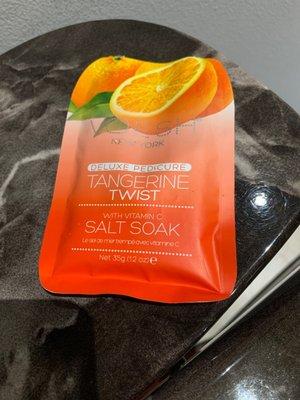 Tangerine Twist Salt Soak