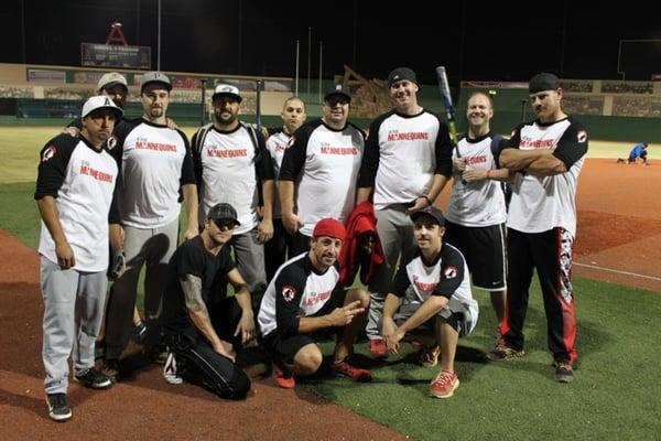 Las Vegas Mannequins mens softball team