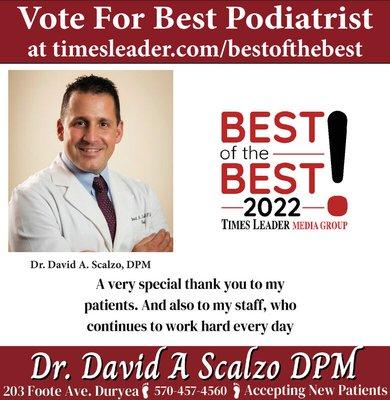 Podiatrist David A. Scalzo, DPM of David A. Scalzo, DPM, PC and Associates