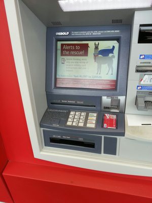 These ATMs stink! You have to put your card in for every transaction you're doing. Deposit. Withdrawal. Transfer. Really Bank of America????