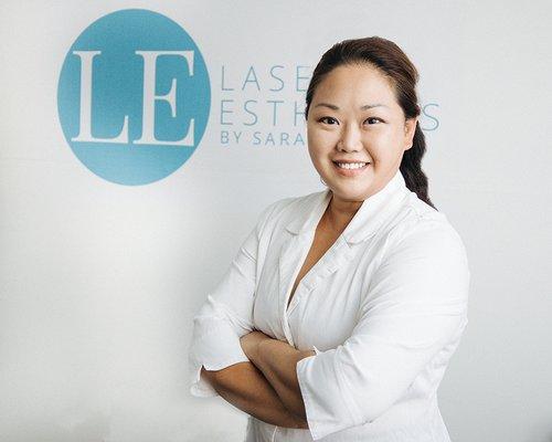 Meet Sarah Choi-Kim, Founder and Owner of Laser-Esthetics! You're go-to skincare guru.