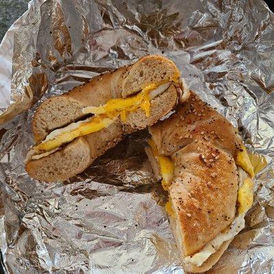 Everything with egg and cheese