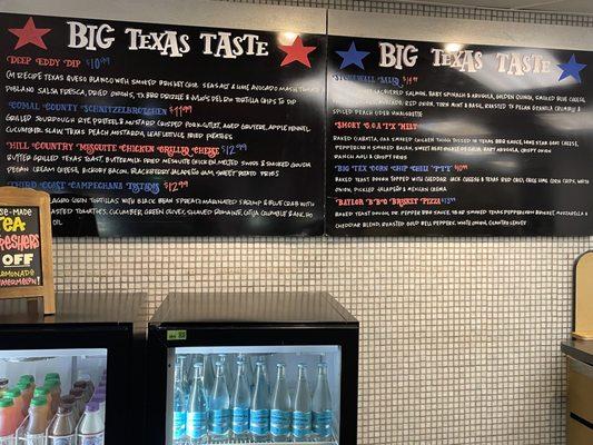 Taste of Texas Menu