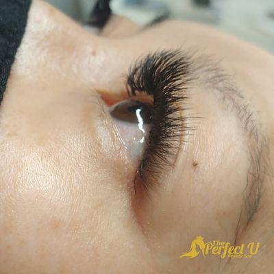 Side view volume lashes