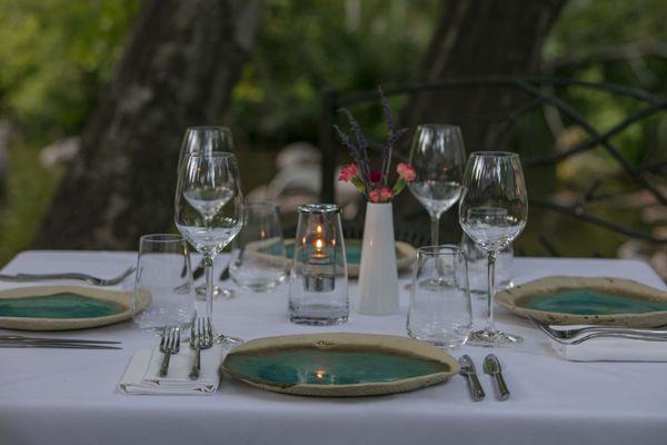 Cress dinner setting