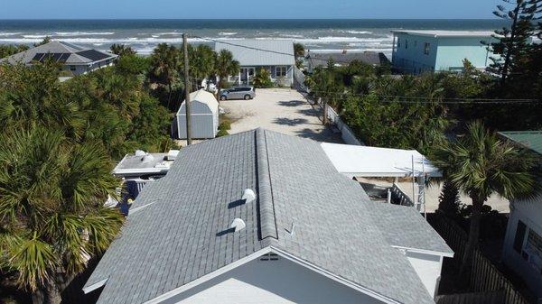 Beach Front Home with Tamko Titan Asphalt Shingles