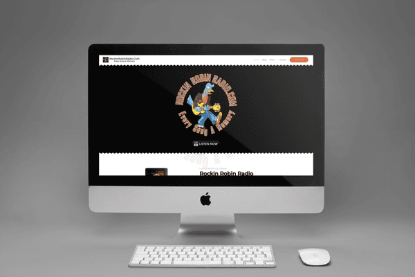 Recently, we finished a website for Rockin Robin Radio. Check out their website at https://rockinrobinradio.com to see it!