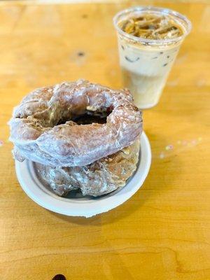 Klassic Doughnuts and Iced Coffee