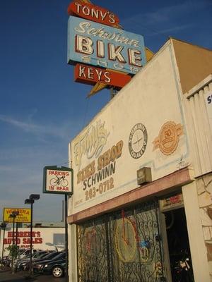 Tony's Schwinn Bike Shop since 1946