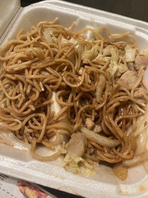 Chicken chow mein